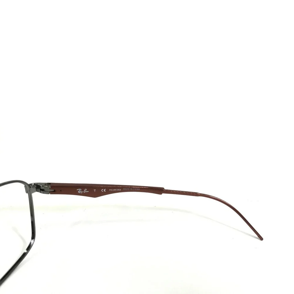 Ray-Ban Sunglasses Frames RB3506 132/83 Brown Gray Gunmetal Wire Rim 64-13-120